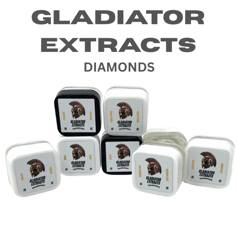Gladiator Extracts – Diamonds 1g — batch GLADIATOR-DIAMONDS-1G