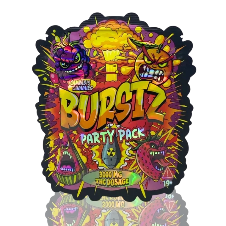 LSO Burstz – 3000mg THC Party Pack (30pc x 100mg) — batch LSO-BURSTZ-THC-3000MG