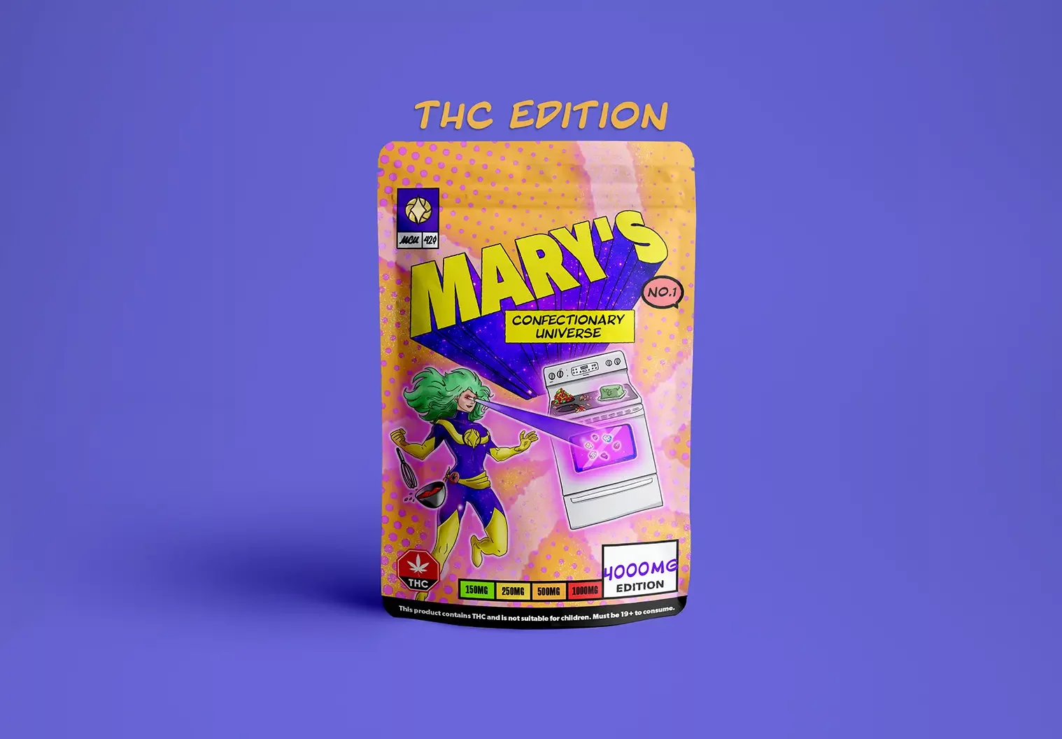 Mary’s Confectionary Universe – Galactic Gummies 4000mg (Day/Night) — batch MCU-GG-4000