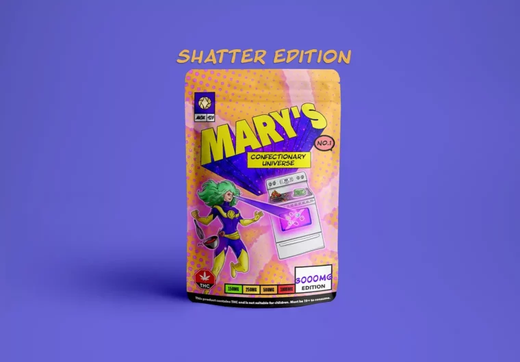 Mary’s Confectionary Universe – Shatter Gummies 3000mg (Day/Night) — batch MCU-SG-3000