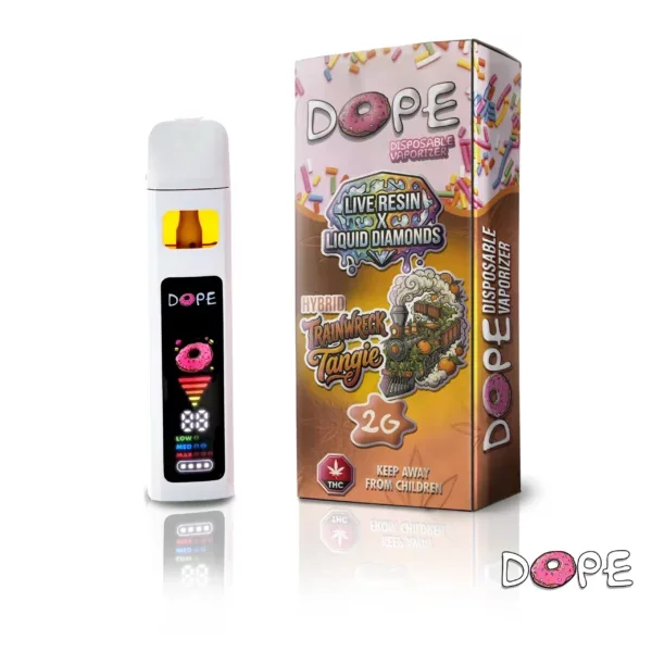 Dope 2g Disposable Vape Pen with PID Controller (Live Resin x Liquid Diamonds) — batch DOPE-DISPOSABLE-PID-2G