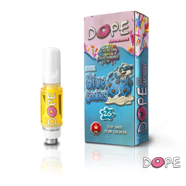 Dope 2g Cartridges (Live Resin x Liquid Diamonds) — batch DOPE-CARTRIDGE-2G