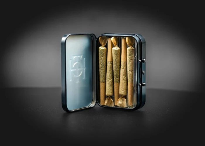 Heaters Pre-Rolls Tin (5x1g) — batch HEATERS-PREROLLS-5X1G
