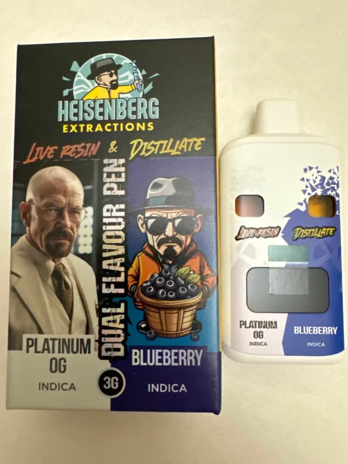 Heisenberg Extractions – 3g Dual Flavor Pens — batch HEISENBERG-DUAL-FLAVOUR-3G