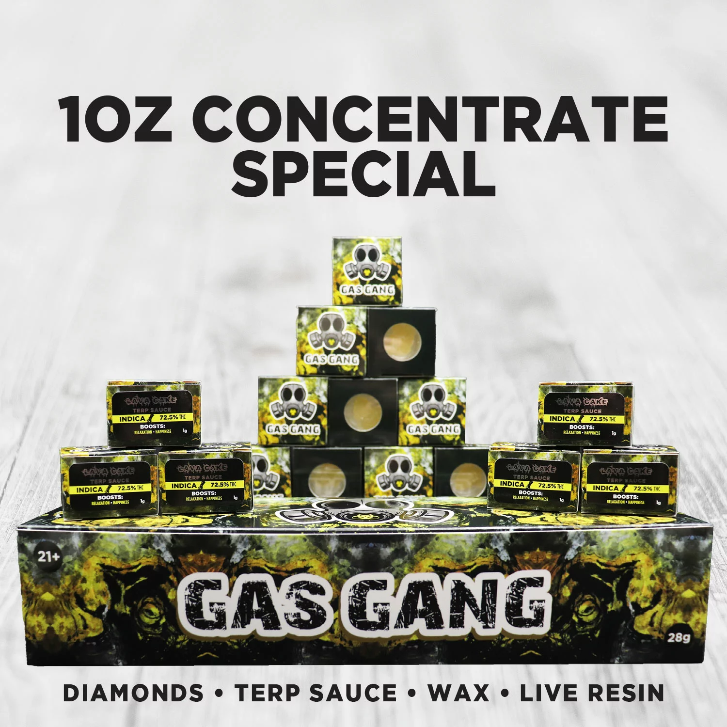 Gas Gang – Concentrate Box (1g) — batch GAS-GANG-CONCENTRATE-BOX-1G