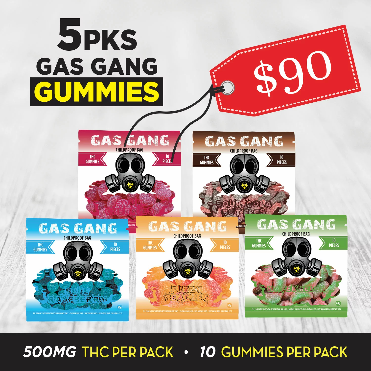 Gas Gang – Gummies 500mg — batch GAS-GANG-GUMMIES-500MG